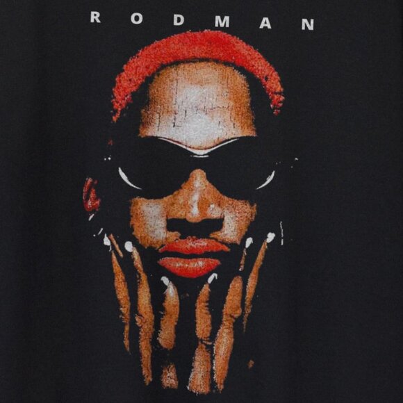 Vintage Dennis Rodman Sweatshirt, Dennis Rodman Pullover Sweaters Black Gift Fan - Picture 3 of 4